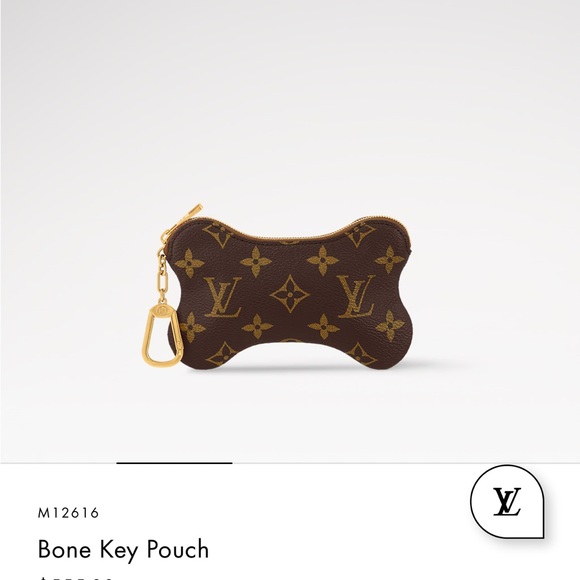 Louis Vuitton Handbags - Louis Vuitton Monogram Bone Key Pouch - NWT!